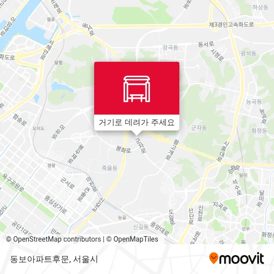 동보아파트후문 지도