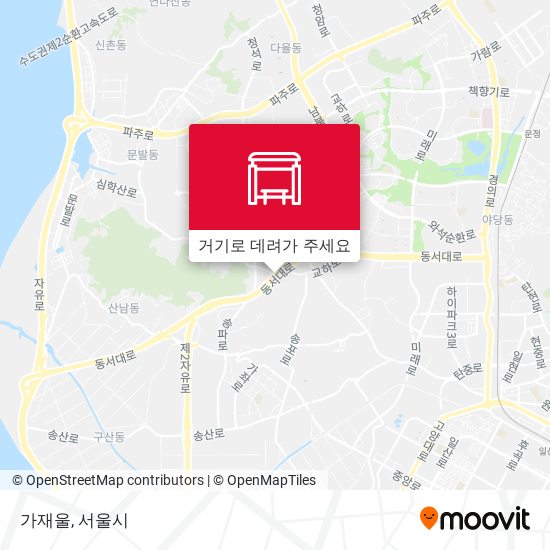 가재울 지도