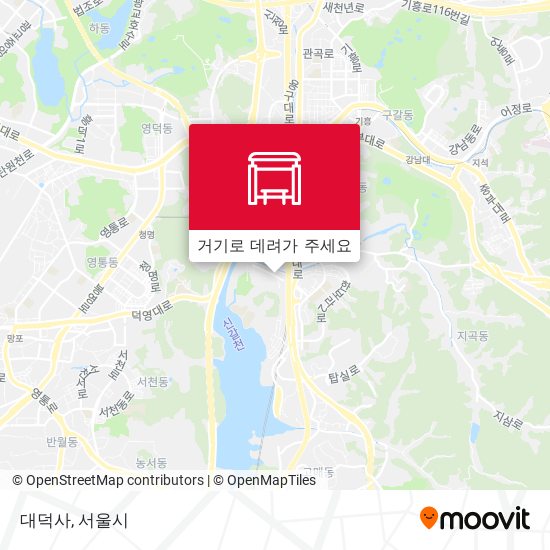 대덕사 지도