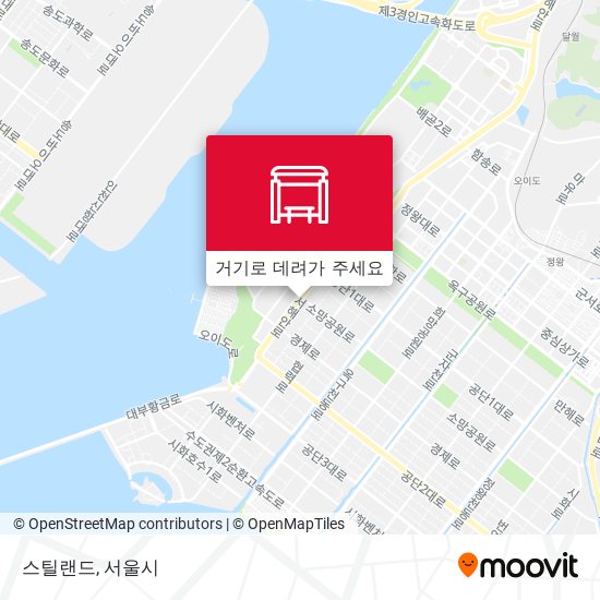 스틸랜드 지도
