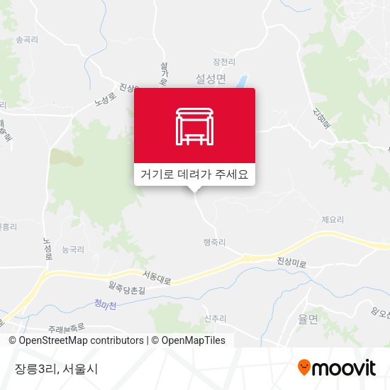 장릉3리 지도