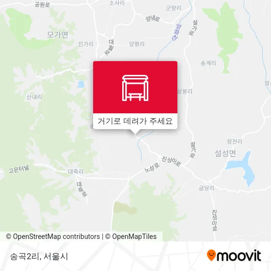 송곡2리 지도