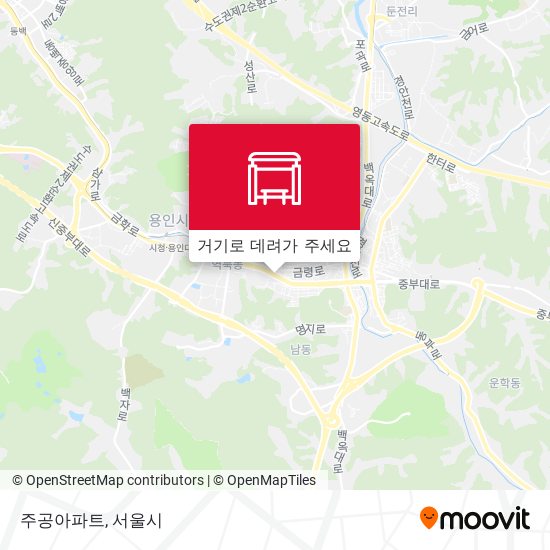 주공아파트 지도