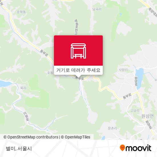 별미 지도