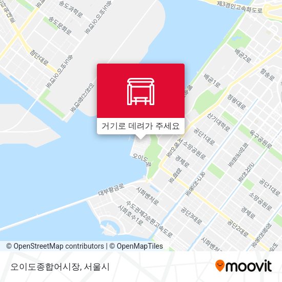 오이도종합어시장 지도