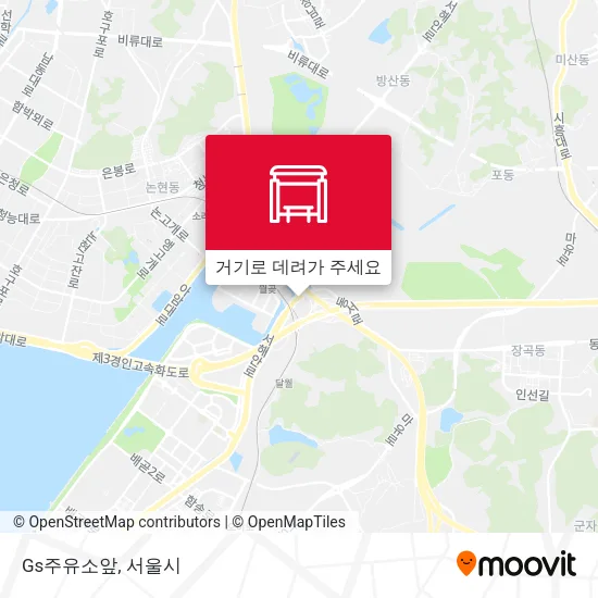 Gs주유소앞 지도