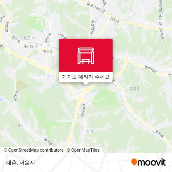 대촌 지도