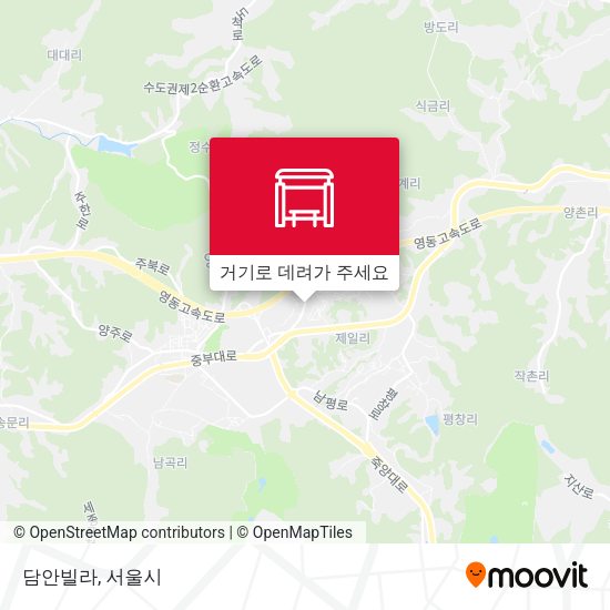 담안빌라 지도