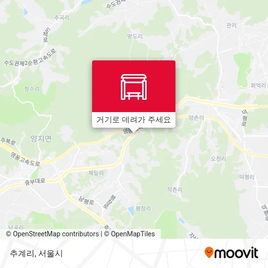 추계리 지도