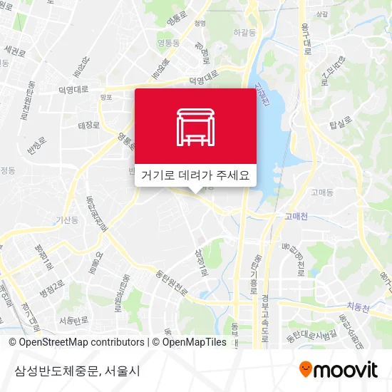삼성반도체중문 지도