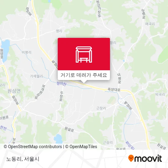 노동리 지도