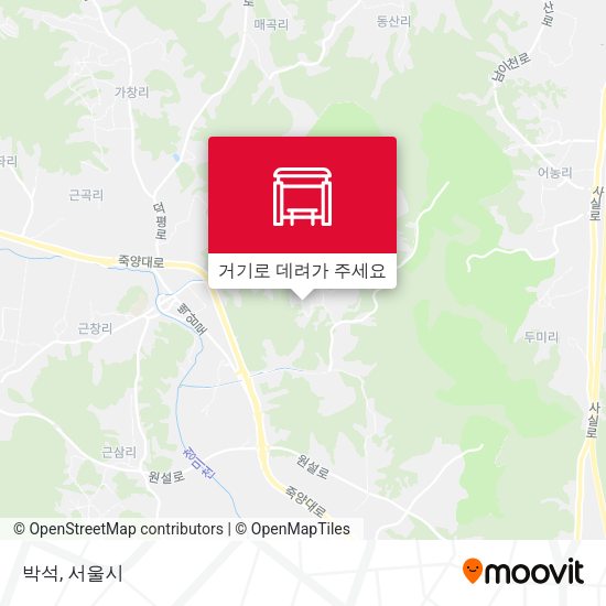 박석 지도