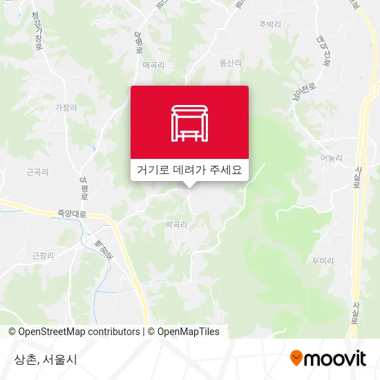 상촌 지도