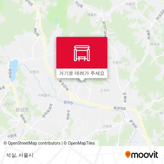 석실 지도