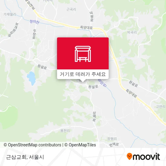 근삼교회 지도