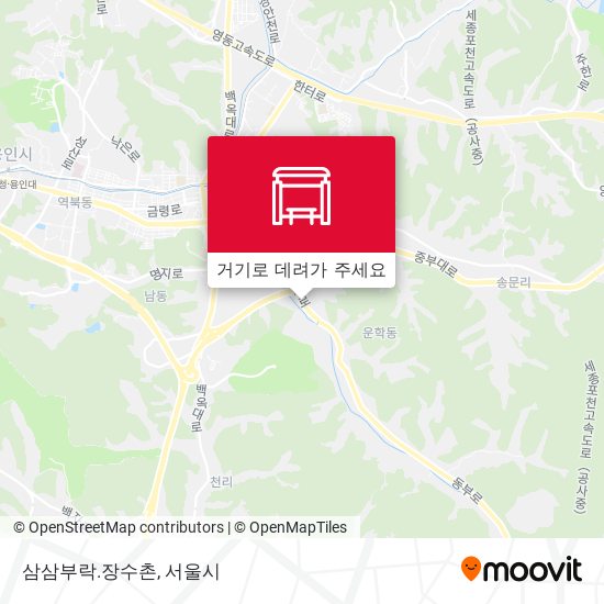 삼삼부락.장수촌 지도