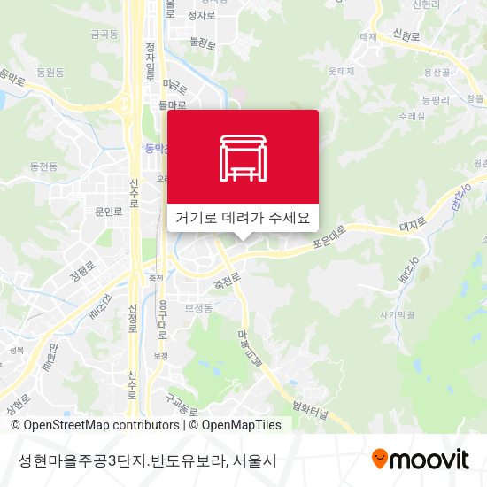 성현마을주공3단지.반도유보라 지도