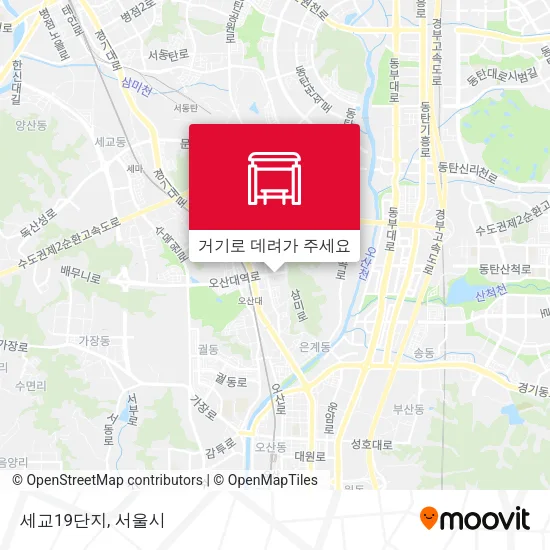 세교19단지 지도