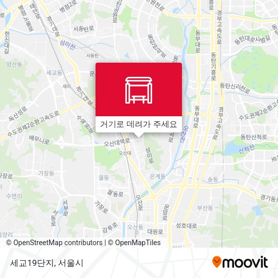 세교19단지 지도