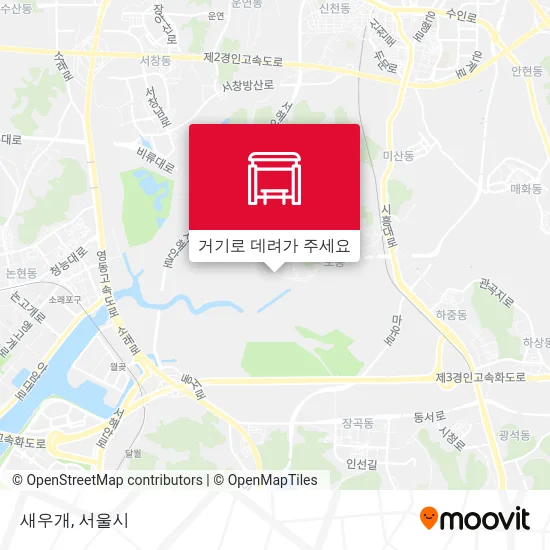 새우개 지도