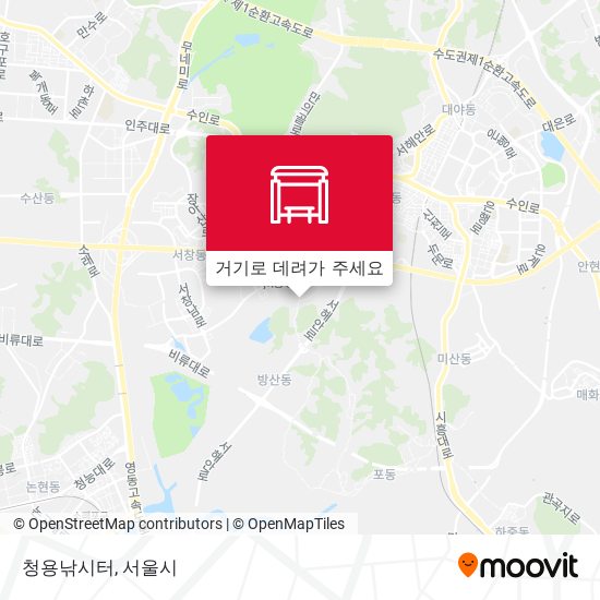 청용낚시터 지도