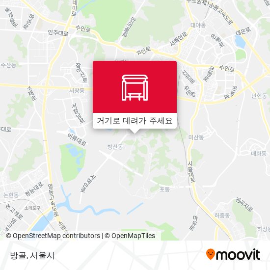 방골 지도