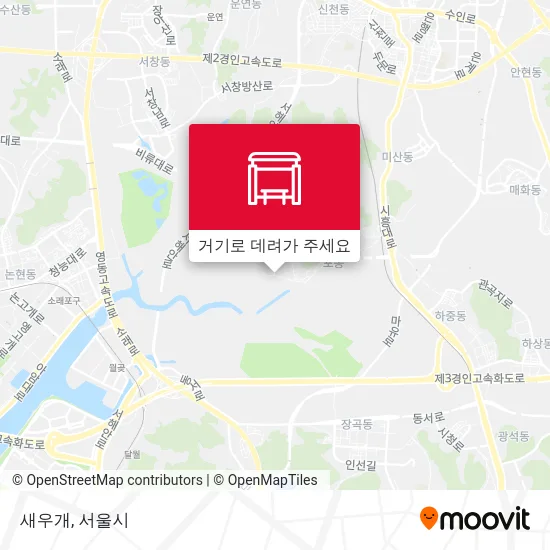 새우개 지도
