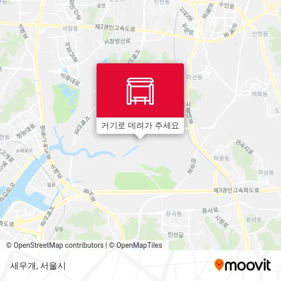 새우개 지도