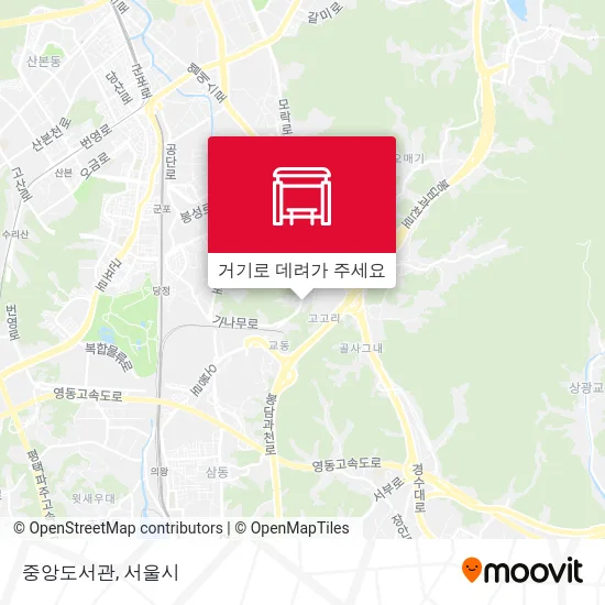 중앙도서관 지도