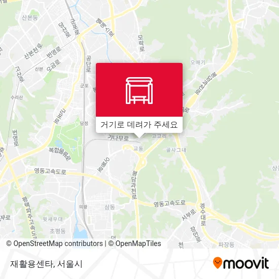 재활용센타 지도