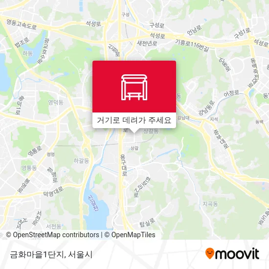 금화마을1단지 지도