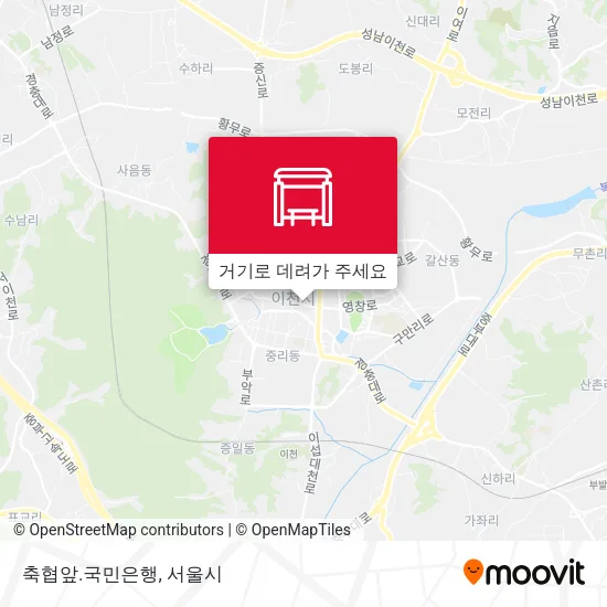 축협앞.국민은행 지도