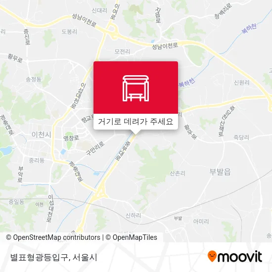 별표형광등입구 지도