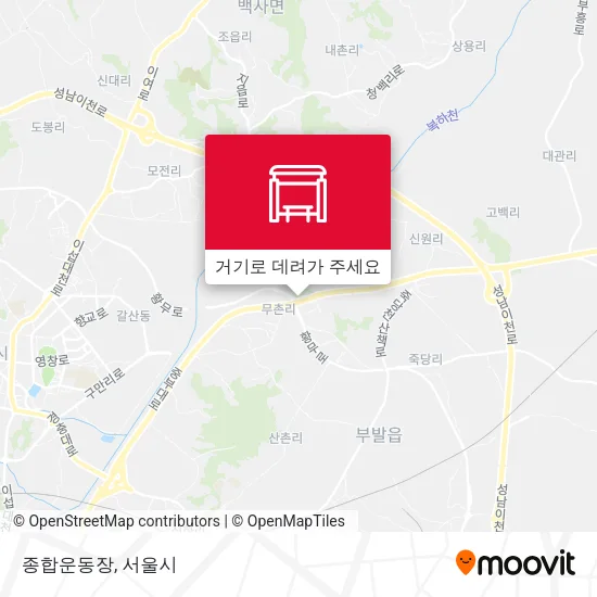 종합운동장 지도