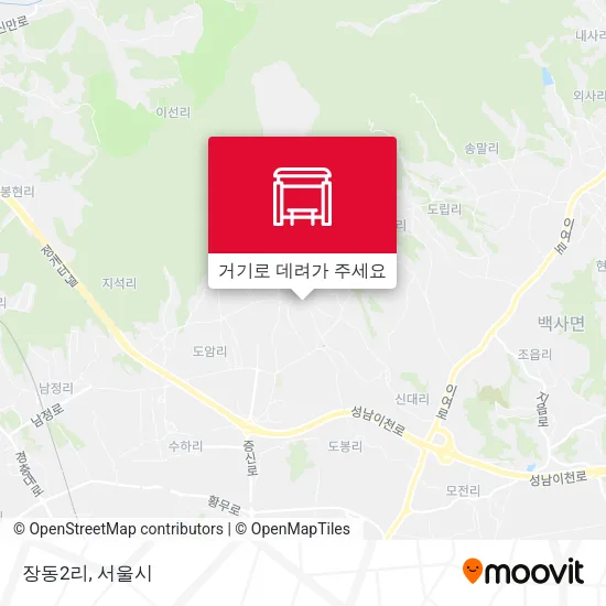 장동2리 지도