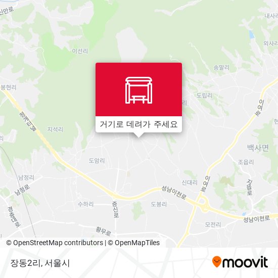 장동2리 지도