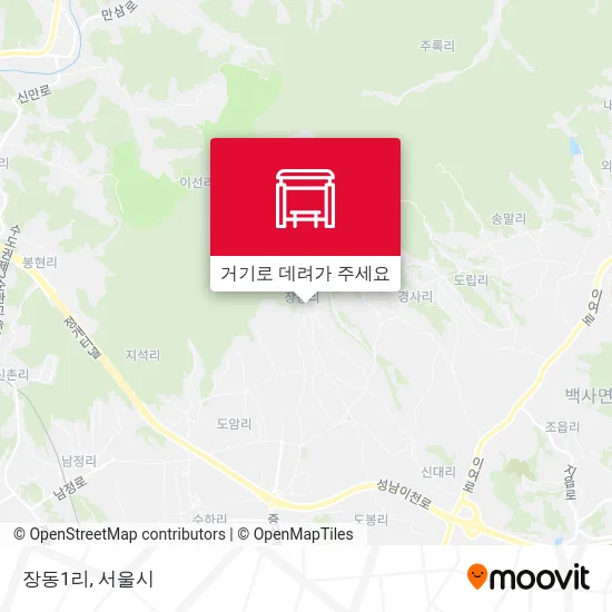 장동1리 지도