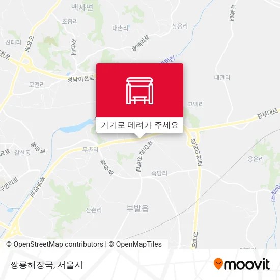 쌍룡해장국 지도