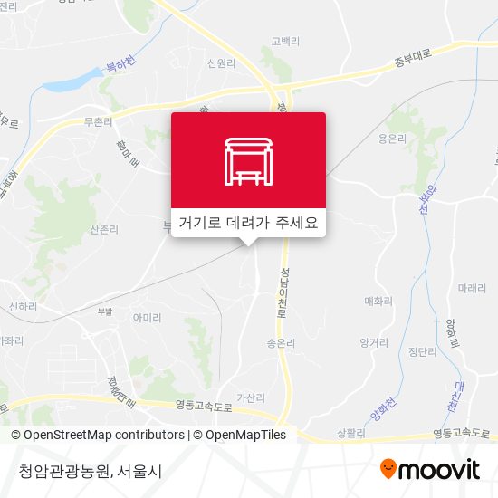 청암관광농원 지도