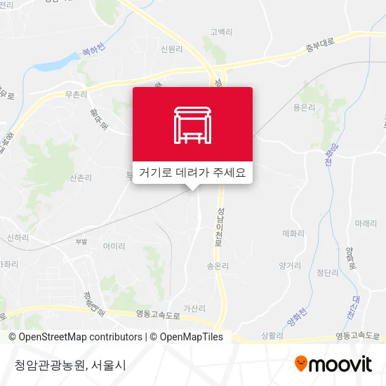 청암관광농원 지도