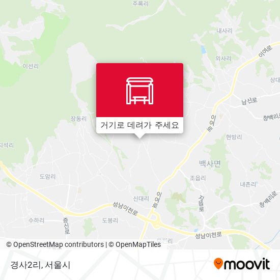 경사2리 지도