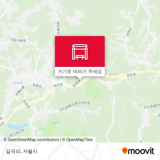 갈곡리 지도