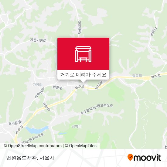 법원읍도서관 지도
