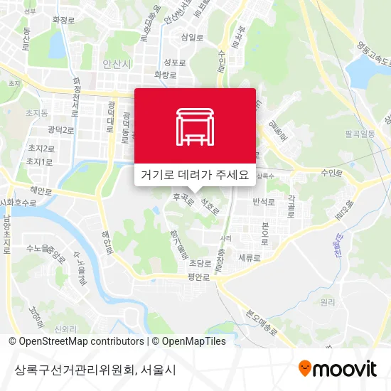 상록구선거관리위원회 지도