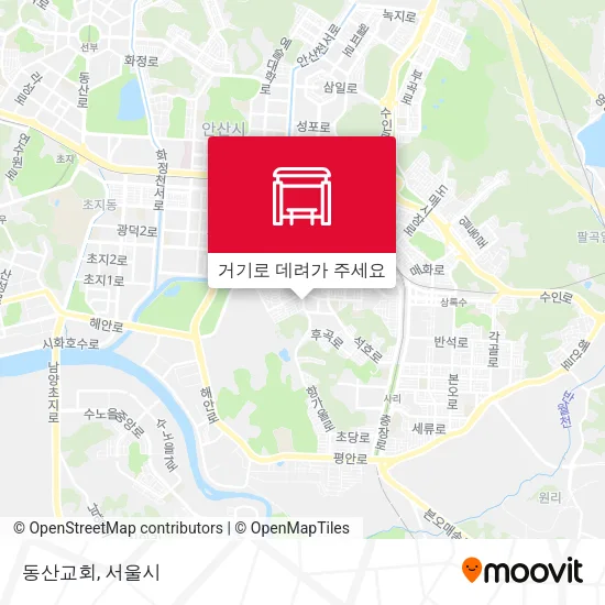 동산교회 지도