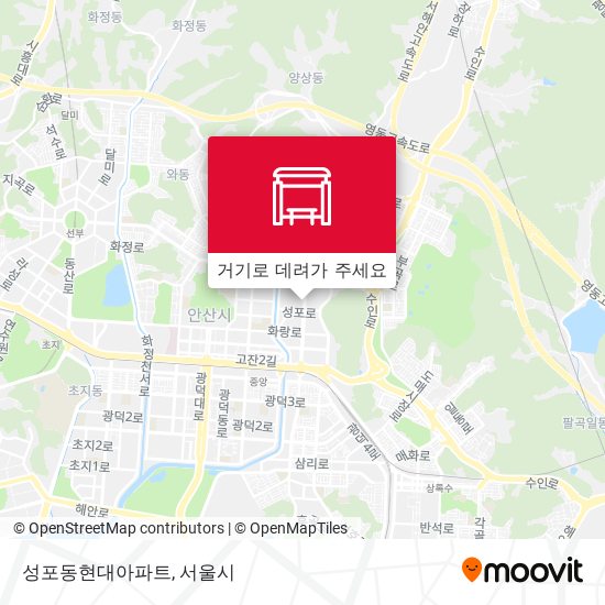성포동현대아파트 지도