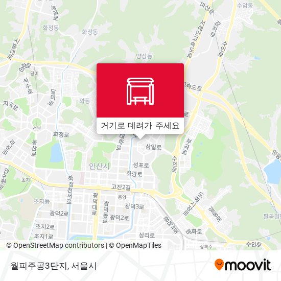 월피주공3단지 지도