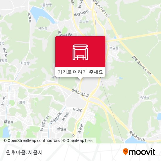 원후마을 지도