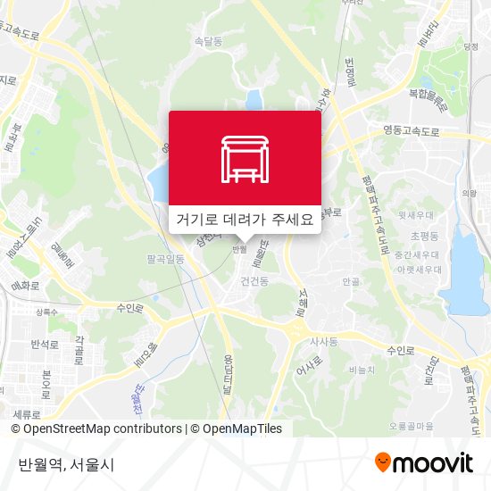 반월역 지도