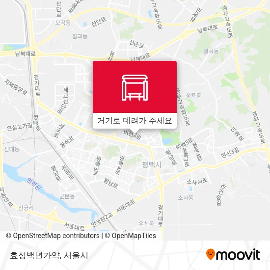 효성백년가약 지도